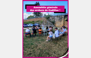 Assemblée Générale des Archers de Cadillac