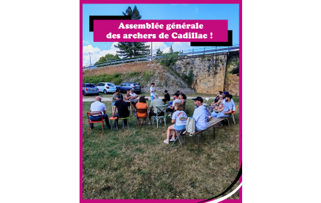 Assemblée Générale des Archers de Cadillac